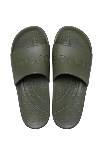Crocs Haki Erkek Plaj Terliği Slide