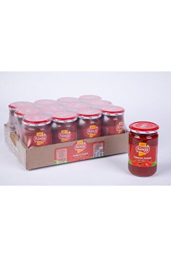 Kenzy CARTON OF TOMATO PUREE 20-22% 370GM X 12 JAR