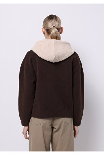 Colin's Regular Fit Women's Brown Cardigan