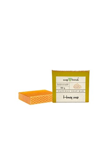 Soap&Friends Nourishing Honey Soap Bar for Deep Moisturization for Soft and Radiant Skin | 130g