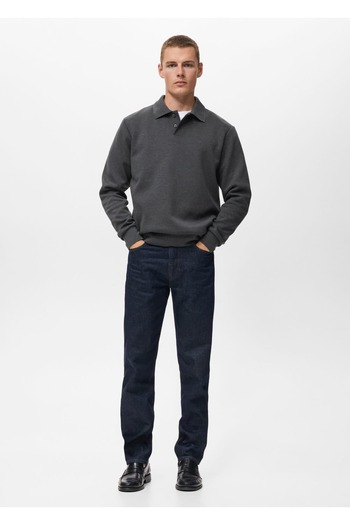 MANGO Man Regular kesim polo sweatshirt