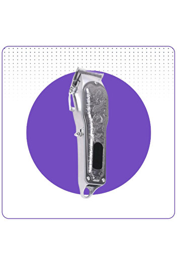 Denx Dynx - 10-in-1 Electric Shaver with Display (dx1375) - Silver