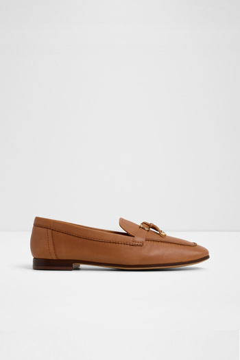 Aldo Ybilide - Women's Brown Genuine Leather Slip-On Loafer