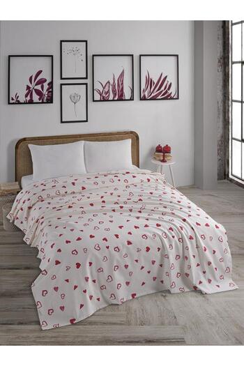 MODALİN Double Printed Pique Bedspread Daisy 200X230 cm