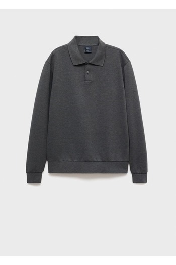 MANGO Man Regular kesim polo sweatshirt