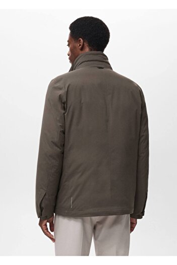 MANGO Man Thermolite® dolgulu su geçirmez katlanabilir ceket