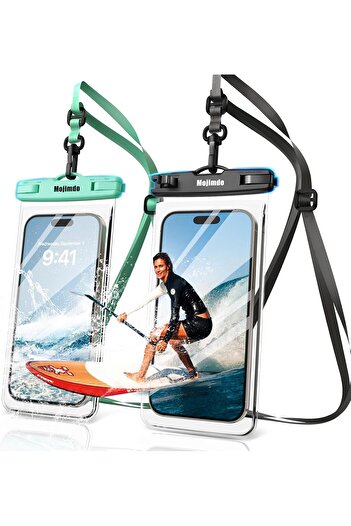 Generic Mojimdo Waterproof Phone Pouch 8'', IPX8 Cell Phone Waterproof Pouch with Lanyard