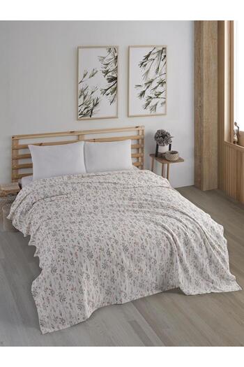 MODALİN Double Printed Pique Bedspread Daisy 200X230 cm