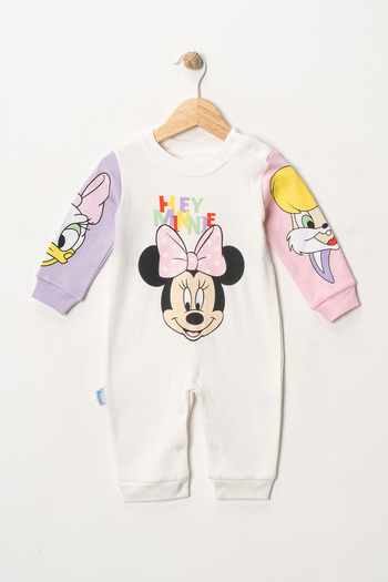 Ciciboom Hey Printed Baby Girl Jumpsuit