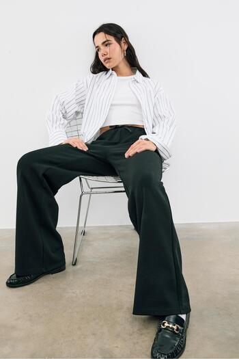 Stradivarius Drawstring jogging trousers