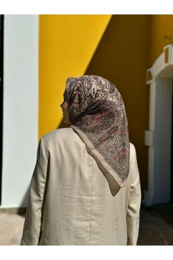 FRESCO SCARFS Soft Cotton Ethnic Pattern Scarf