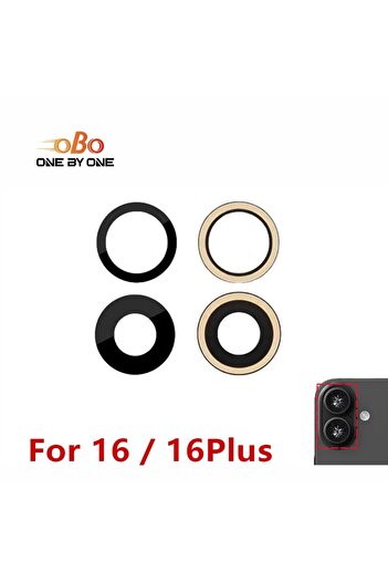 choice2 For 16 Back Rear Camera Lens Glass For iPhone 13 14 15 16 PLUS PRO MAX MINI Lens Glass with Pre-inst