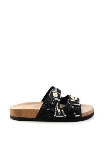 Bambi Black Women's Slippers K04678080887