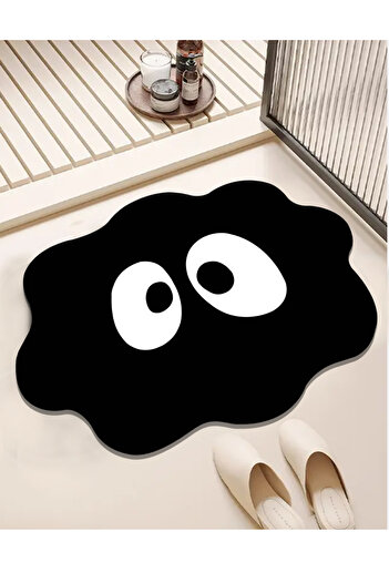 Chilai Home Loso Single Bath Mat 80X100 Cm, Non-Slip Based Djtbanyo