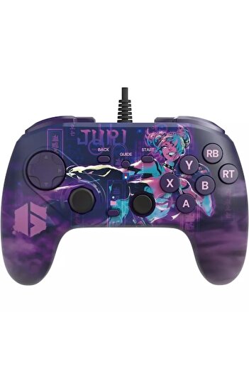 Hori Controller cu fir, Fighting Commander Octa, PC (Windows), Street Fighter 6 - Juri, USB, Multico
