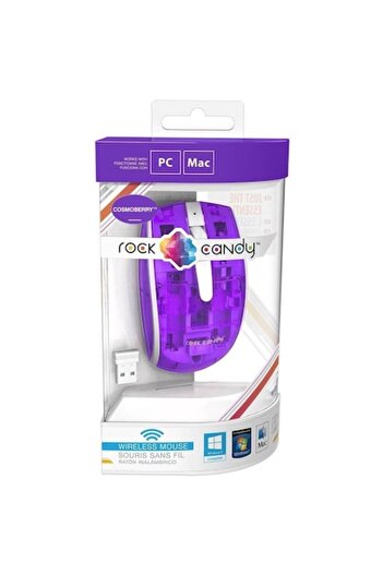 Pdp Mouse, Rock Candy, Wireless, Cosmoberry