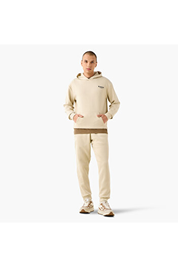 Kappa Embossed Accent Joggers