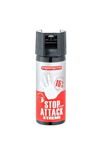 PERFECTA Spray Autoaparare Stop Attack XTreme Pepper Spray, 50ml
