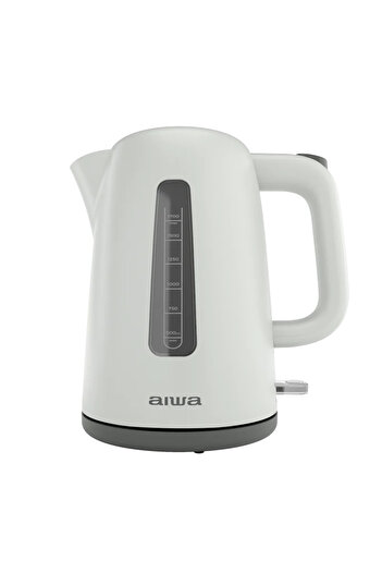 Aiwa AKT-2000 Kettle, 2200W, 1.7 liters, 360º rotating base, Strix Automatic Shut-Off, White