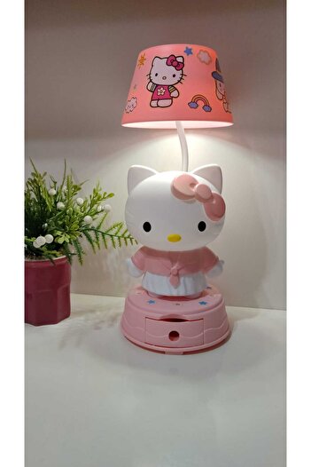 FAMEMUS ACCESSORY Hello Kitty Masa Üzeri Gece Lambası boyut 25 cm