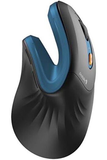 ProtoArc Ergonomic Mouse, EM11 NL Wireless Vertical Mouse, Ergo Multi-Device Mouse, USB-C Rechargeab