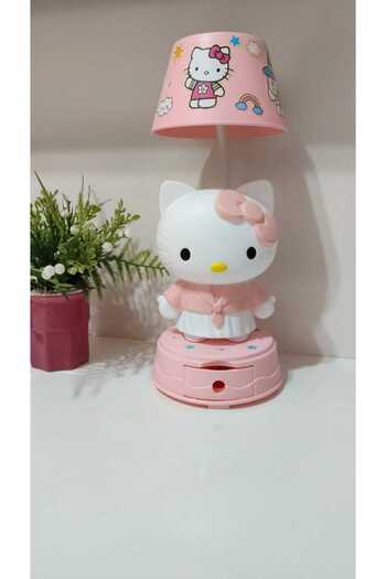 FAMEMUS ACCESSORY Hello Kitty Masa Üzeri Gece Lambası boyut 25 cm