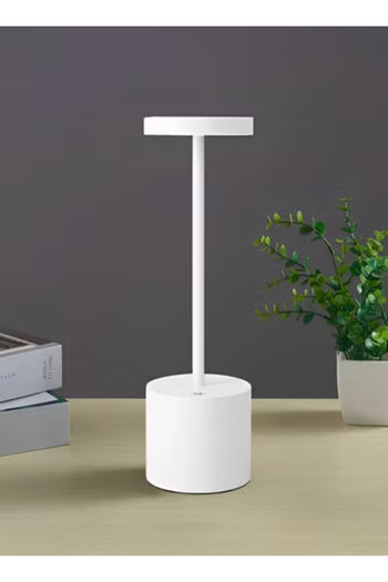 Taimi Rechargeable Cordless Table Lamp Operated Desk Lamps 3-Levels for Restaurants Garden Bedroom