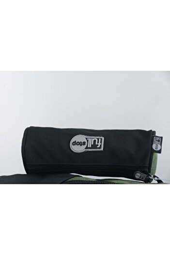 FULL STOP Pencil Case black Fabric