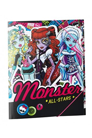 mattel Mapa A4 Monster High All Stars