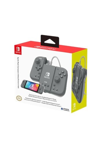 Hori Controller Split Pad Compact Attachment Grey