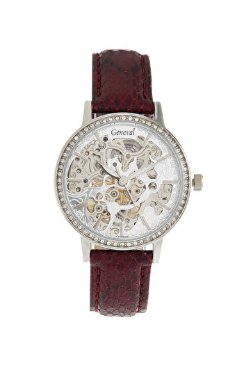 GENEVAL Women's Leather Analog Watch GLAS1712WWV