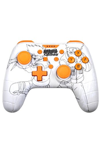 Konix Controller, Konix, Naruto, Compatible with Nintendo, White/Orange