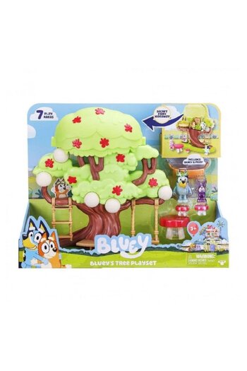 GIOCHI PREZIOSI Set figurines Bluey, Giochi Preziosi, playhouse, 7 accessories, 28cm