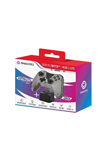 Oniverse Controller Astralite Wireless Smoked Black & Charging Station - NSW