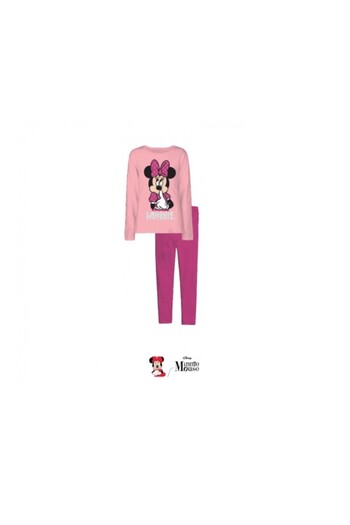 Minnie Mouse Pijama copii, cu maneca lunga, multicolor, Disney, Minnie Mouse
