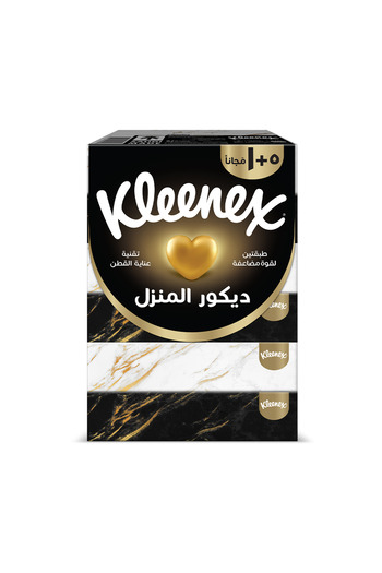 Kleenex Decor Tissues, 70Piece, 5+1