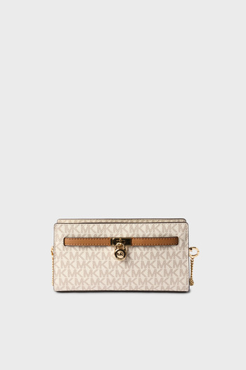 Michael Kors Malá taška s potlačou loga 4G s odnímateľným retiazkovým popruhom 32F5GNXC0B149 TAŠKA 32F5G