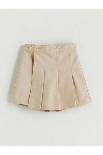 LC Waikiki Basic Gabardine Girl's Shorts Skirt
