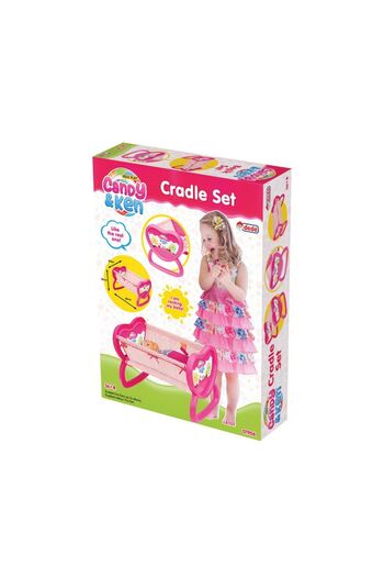 Gülce Design Girl's Toy 01956 Dede, Candy & Ken Crib / +3 Years Old Boy's Toy Educational Toys