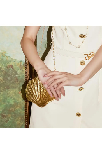 dukart Trendlover Golden Seashell Bag