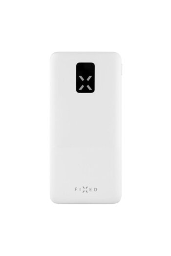 FIXED Powerbank 10000 mAh, USB, Type-C, Fixed, white, FIXZEN-10-WH