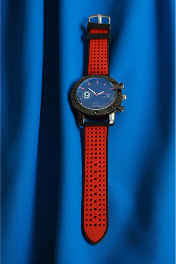 MERTCAN KNİFE Men's Silicone Cord Wrist Watch
