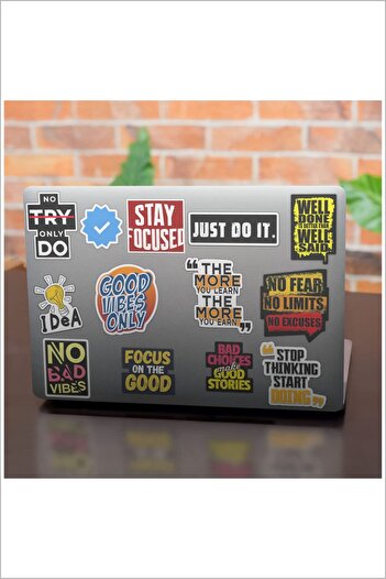 Piksel Grafik Motivational 1 Page Sticker - Laptop Notebook, Water Bottle, Agenda Sticker