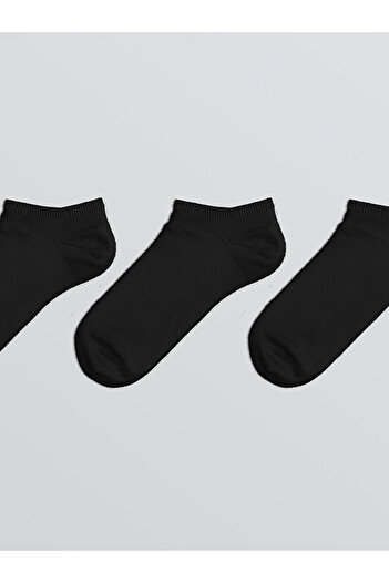 LC Waikiki Quality Parts from Celebi Store |   Women's Plain Sneaker Socks 3-Piece