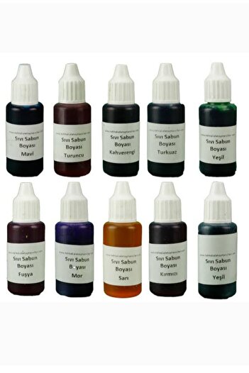 ipekhobi Soap Dye 30 ml Set of 10