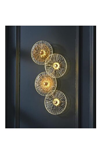 Kardett Modern metal LED wall light, 62 cm, 12W, postmodern design, decorative lighting for the
