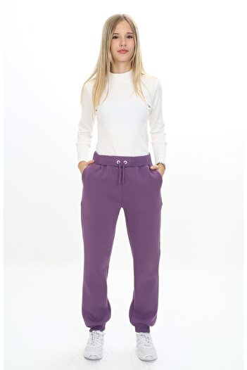 Toontoy Girl's Embroidered Tracksuit Bottom