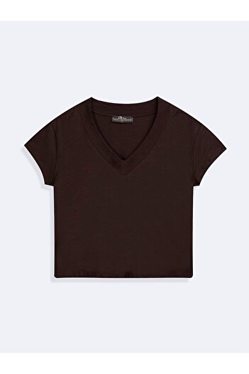 Ltb Μπλουζάκι Coffee Color