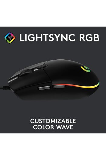 erorex 203 2Nd Gen Wired Gaming Mouse 8 000 Dpi Rainbow Optical Effect Lightsync Rgb 6 Programmable