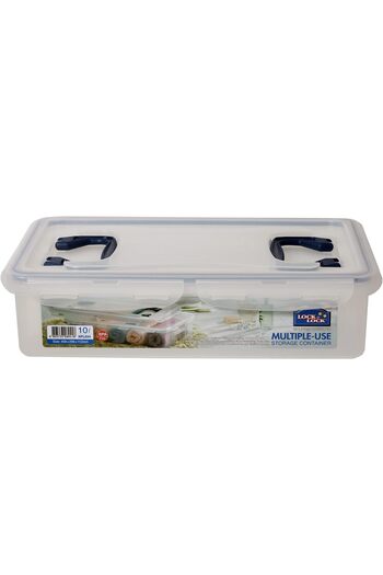 erorex Classics Multiple Use Storage Container With Leak Proof Locking Lid And Handles, 10 Litres